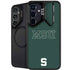 Michigan State University MSU Letters Galaxy S25 Kickstand Case